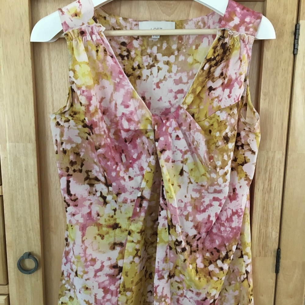 Ann Taylor Loft sleeveless blouse